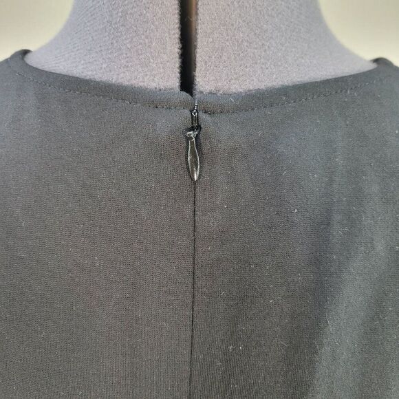 Talbots Black Sleeveless Dress Sz 4P - Picture 6 of 12